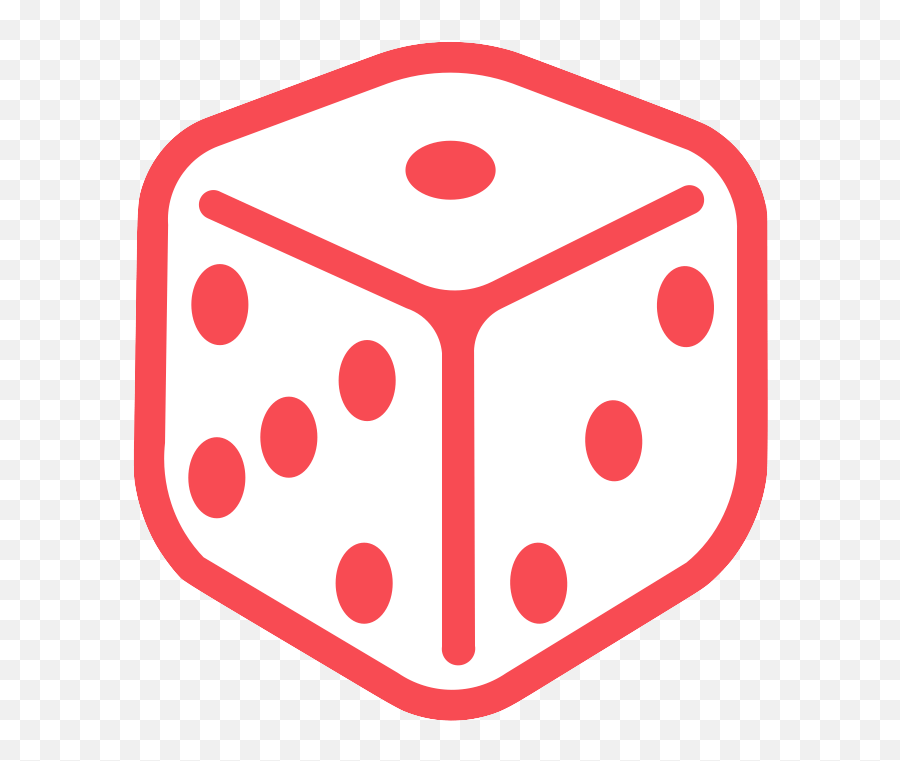 Download Red Dice Icon - Circle Png Image With No Background Emoji,Red Dice Png