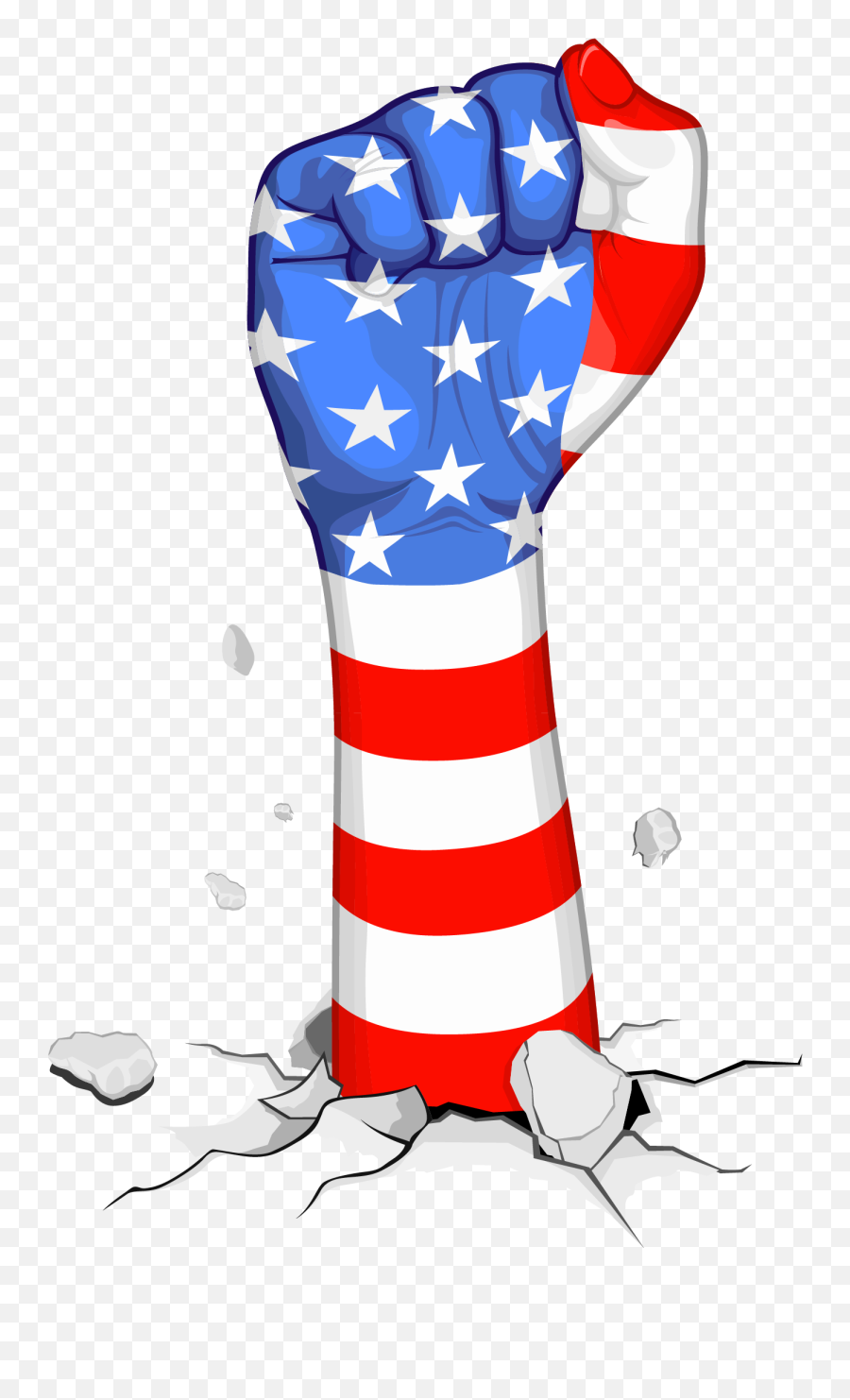 American Flag 4th Of July With Star Png - America Independence Day Easy Drawing Emoji,Us Flag Clipart