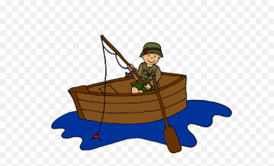 Fishing Boat Clipart Fishing Community - Clip Art Rowboat Emoji,Fishing Clipart