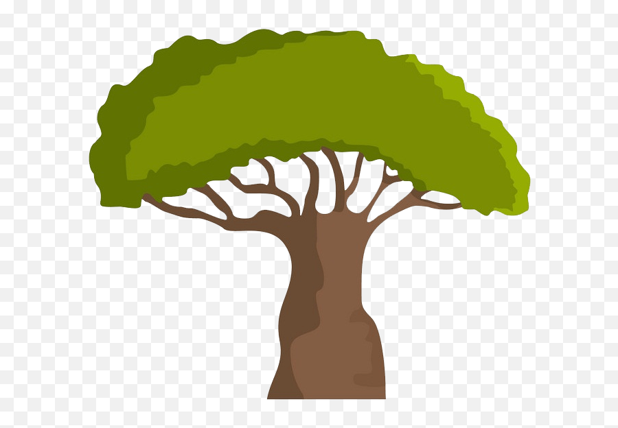 Baobab Tree Clipart Transparent 3 - Clipart World Icon Baobab Tree Vector Emoji,Woody Clipart