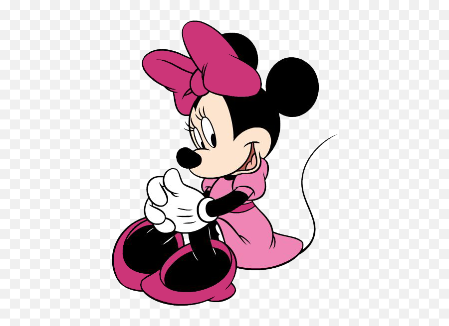 Minnie Mouse Clipart Free Images - Winter Minnie Mouse Clipart Emoji,Minnie Mouse Clipart