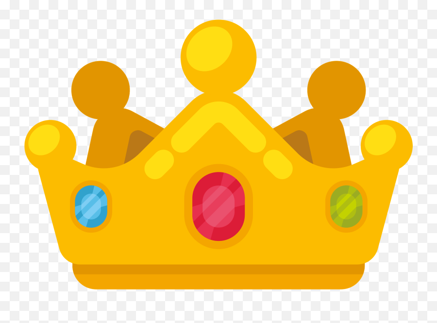 Golden Crown Clipart - Girly Emoji,Crown Clipart