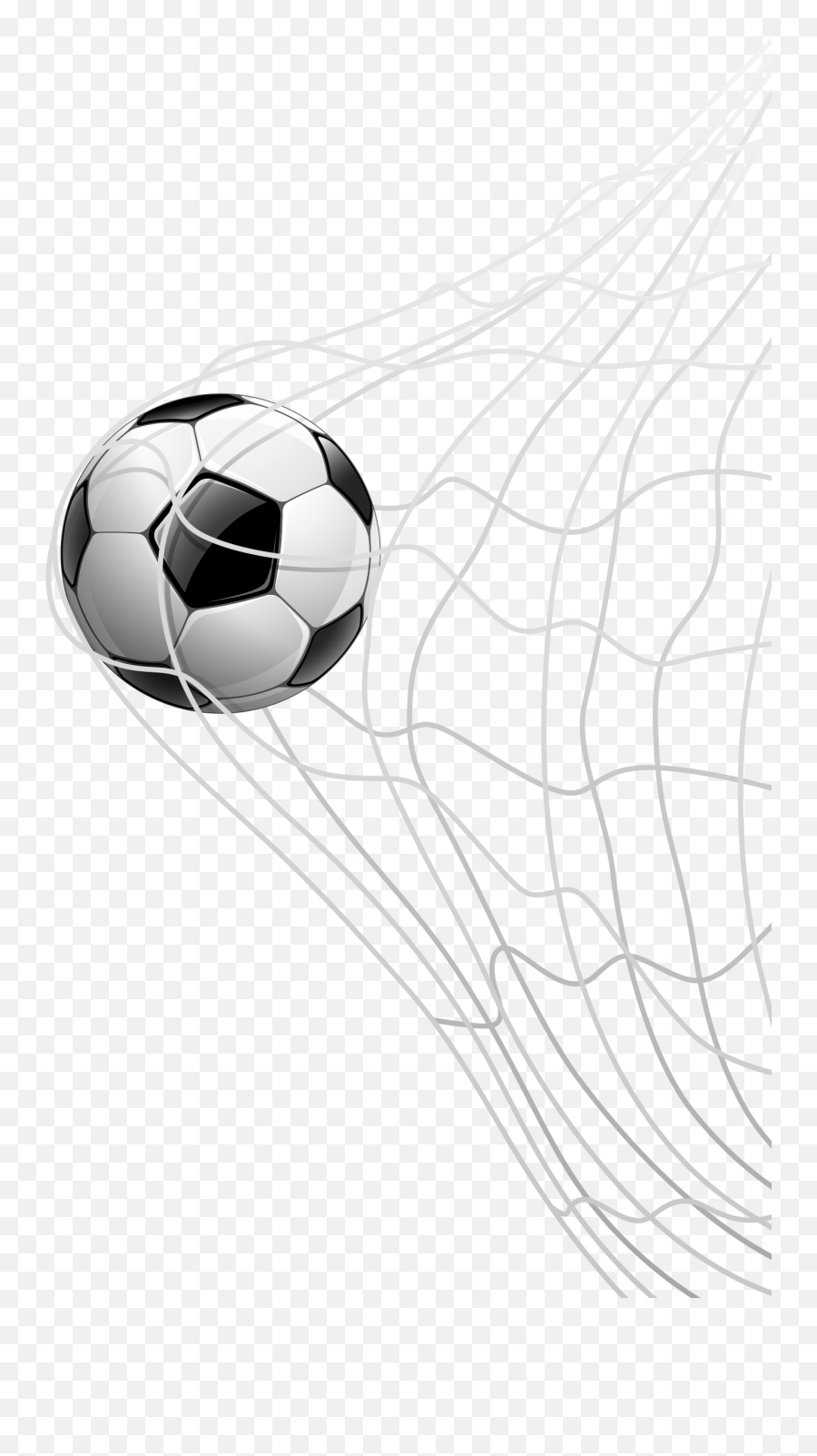Goal Drawing Soccer Net Transparent - For Soccer Emoji,Soccer Goal Clipart