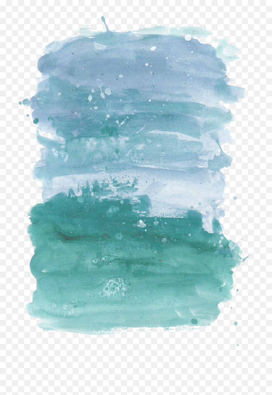 Ftestickers Watercolor Background Blue Green Freetoedit - Water Paint Png Emoji,Watercolor Background Png