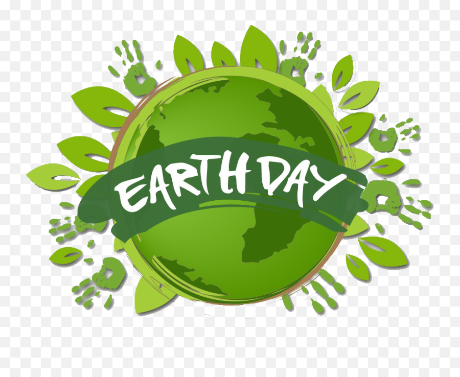 Earth Day Logo Background Png Image - Happy Earth Day Png Transparent Emoji,Earth Day Logo