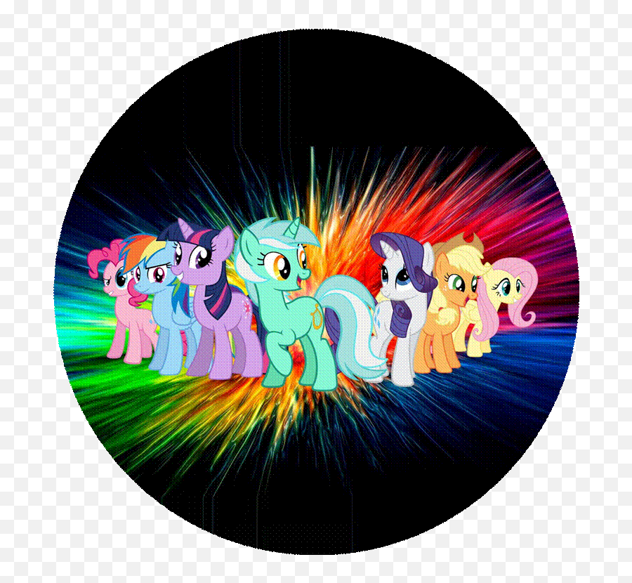 Pony - My Little Pony 7th Birthday Invitation Transparent Fond D Écran Hypnotique Emoji,Totoro Clipart