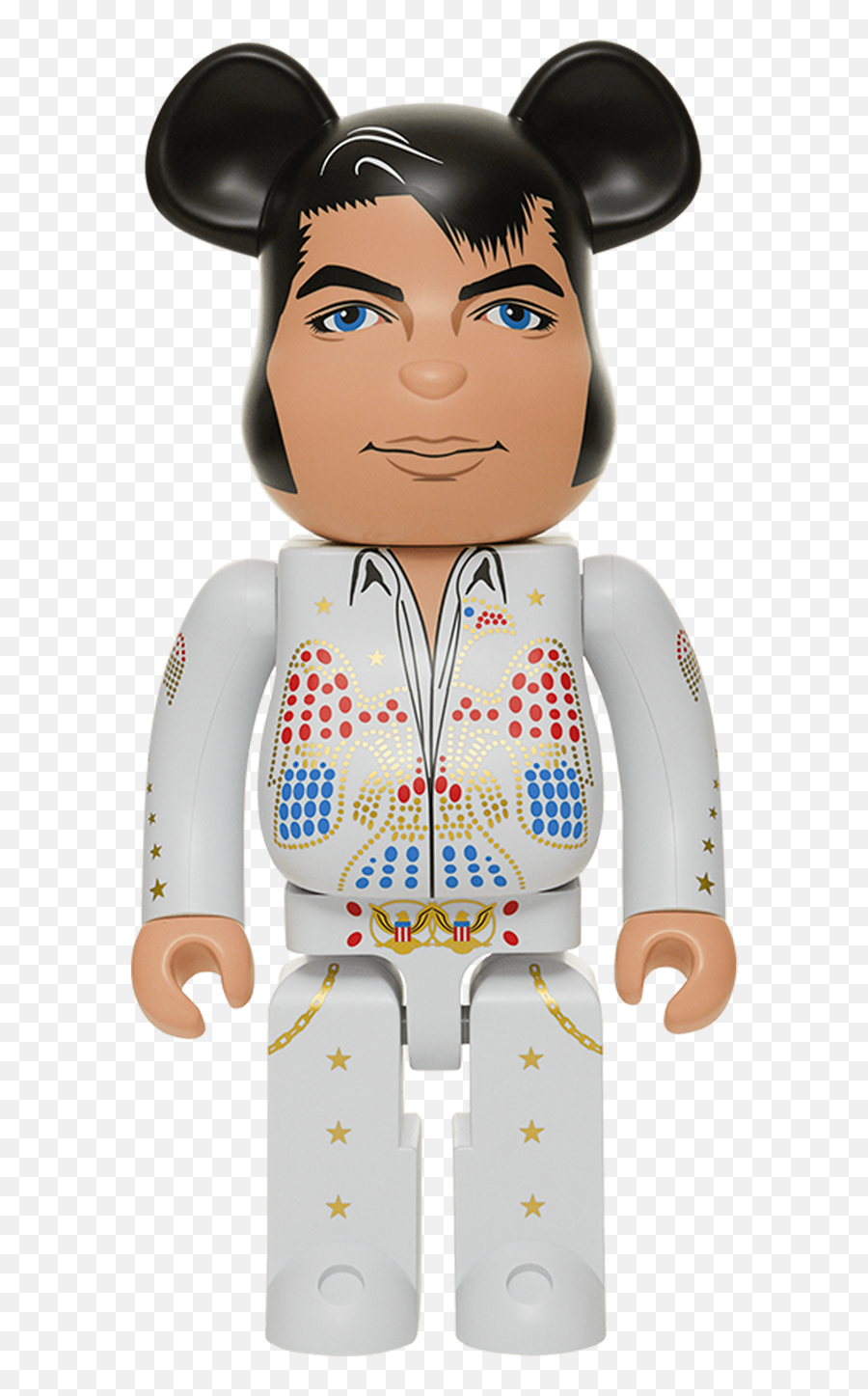 1000 Elvis Presley Berbrick - Bearbrick Elvis Presley Emoji,Elvis Presley Clipart