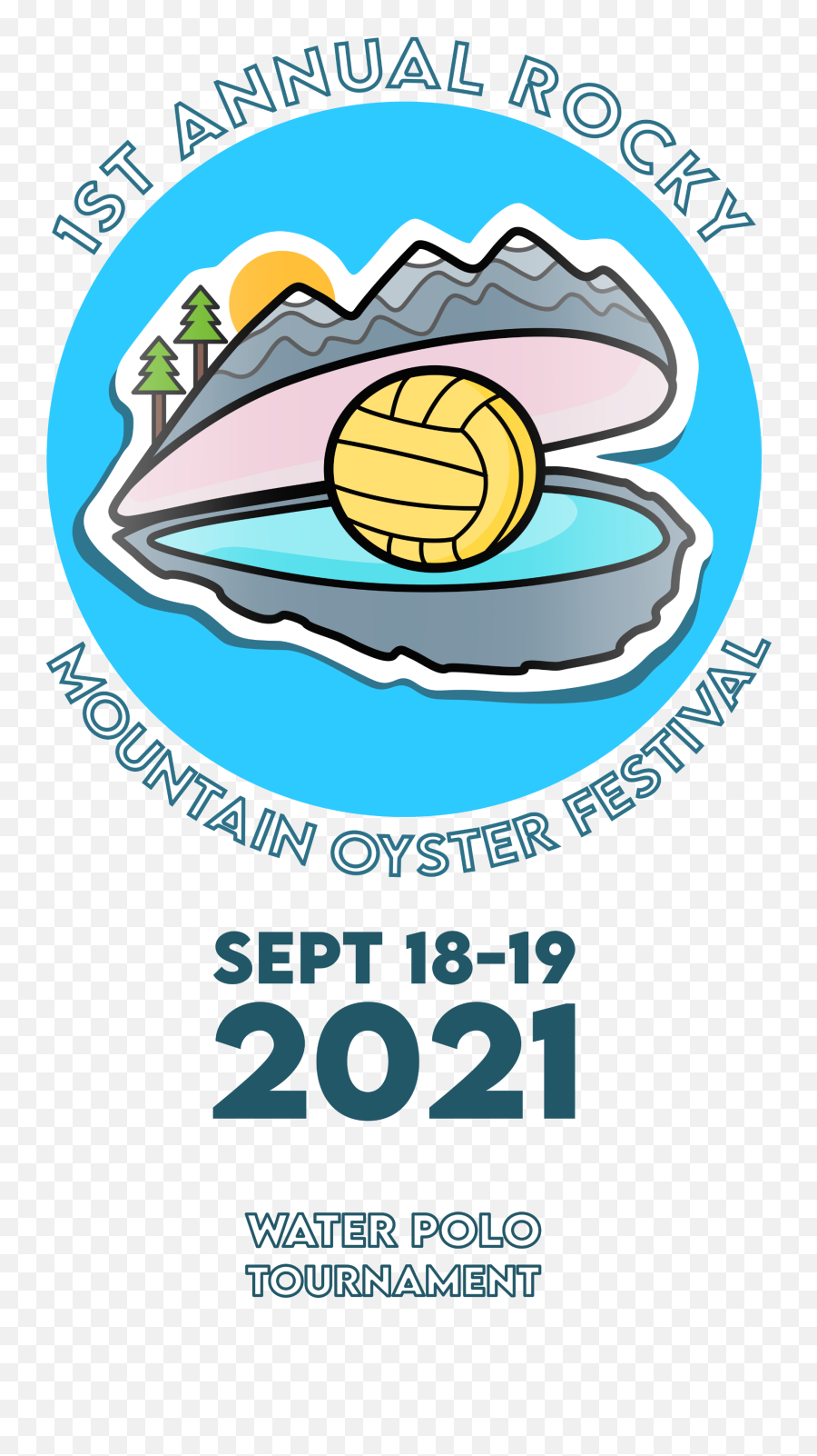 Denver Squid - Rocky Mountain Oyster Festival Water Polo Emoji,Oyster Logo