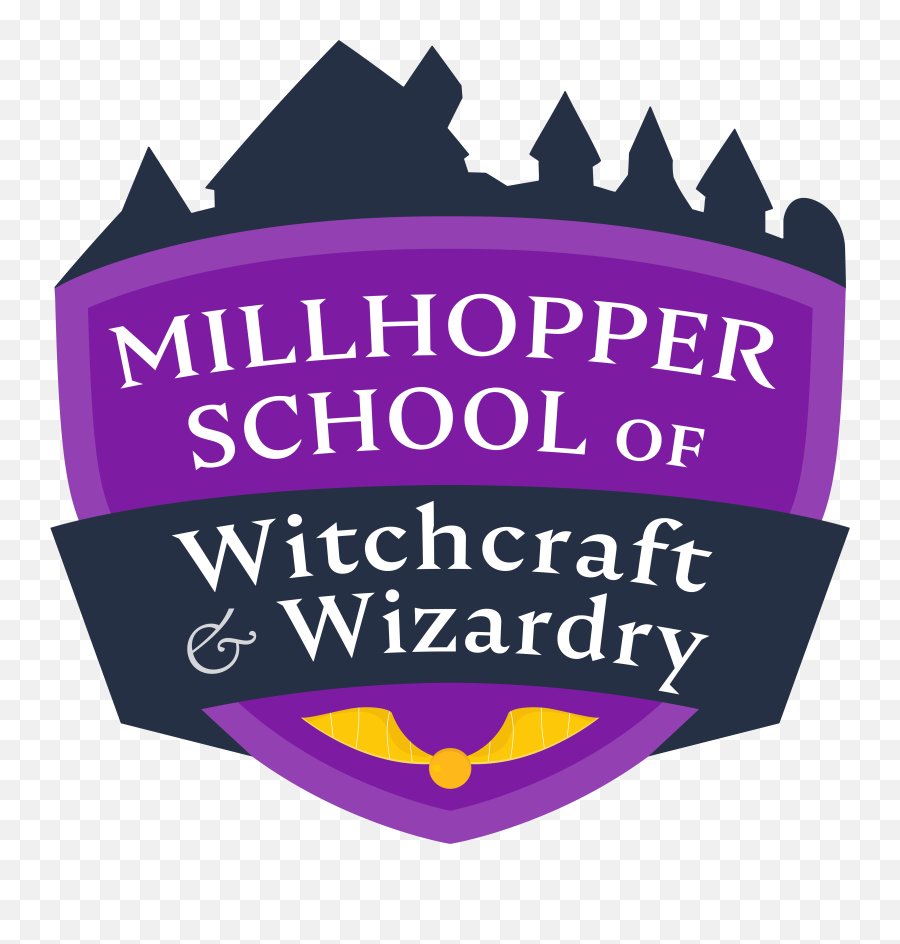 Millhopper School Of Witchcraft And Wizardry Alachua - Language Emoji,Hufflepuff Logo