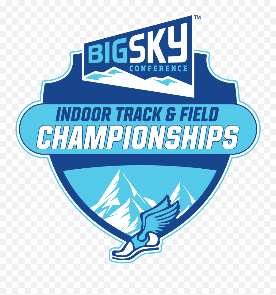 2018 Big Sky Indoor Track U0026 Field Championship - Big Sky Emoji,Blue Sky Logo