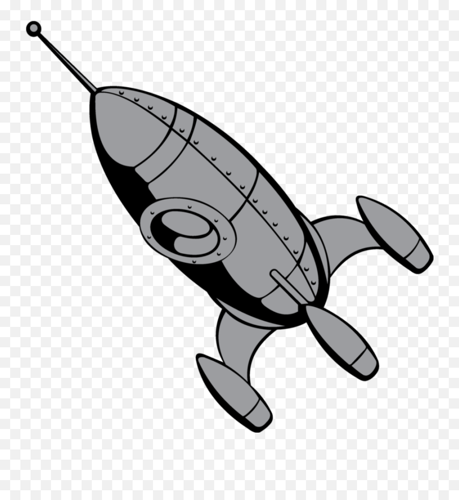 Free Library Clipart Rocket Retro Rocket - Vintage Rocket Emoji,Free Rocket Clipart