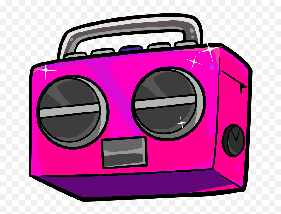Sc S Radio Sbaby Stereo Scs - Pink Boombox Png Transparent Boombox Cartoon Emoji,Radio Clipart