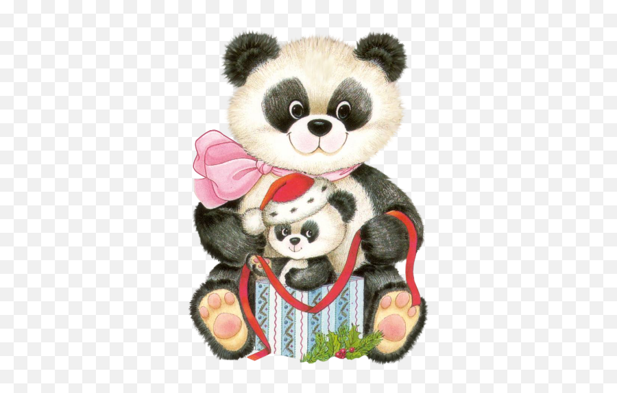 U2022u2022u203fu2040 Bears U203fu2040u2022u2022 Christmas Panda Panda Art Emoji,Cute Panda Clipart