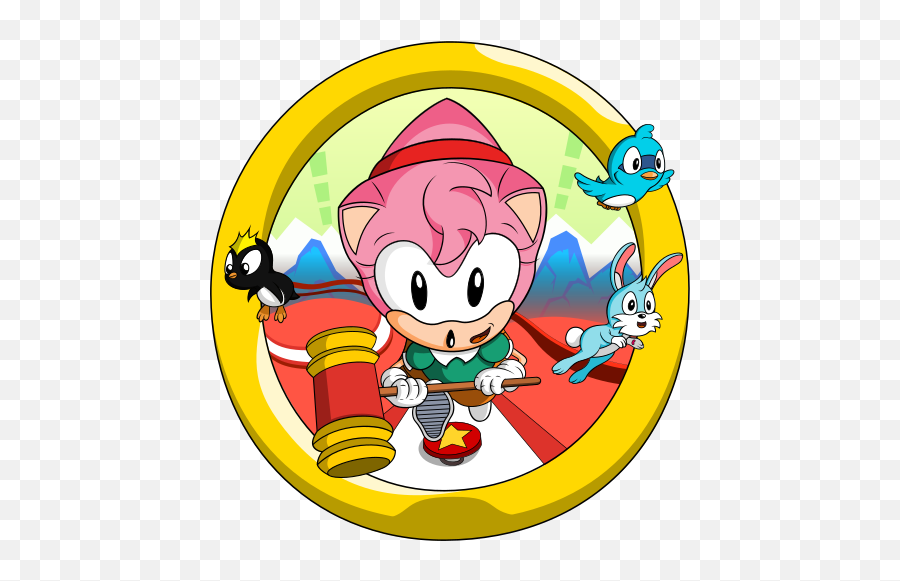 Sonic Mania Amy Rose Team Fortress 2 Sprays Emoji,Sonic Mania Logo Png
