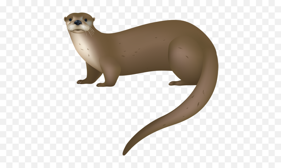 Cute Images Of An Otter Clipart - Clipart Otter Emoji,Otter Clipart