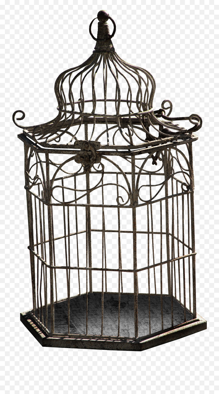 Sticker Png Cage Vintage Image By Eb - Cage D Oiseau Pbg Emoji,Cage Png