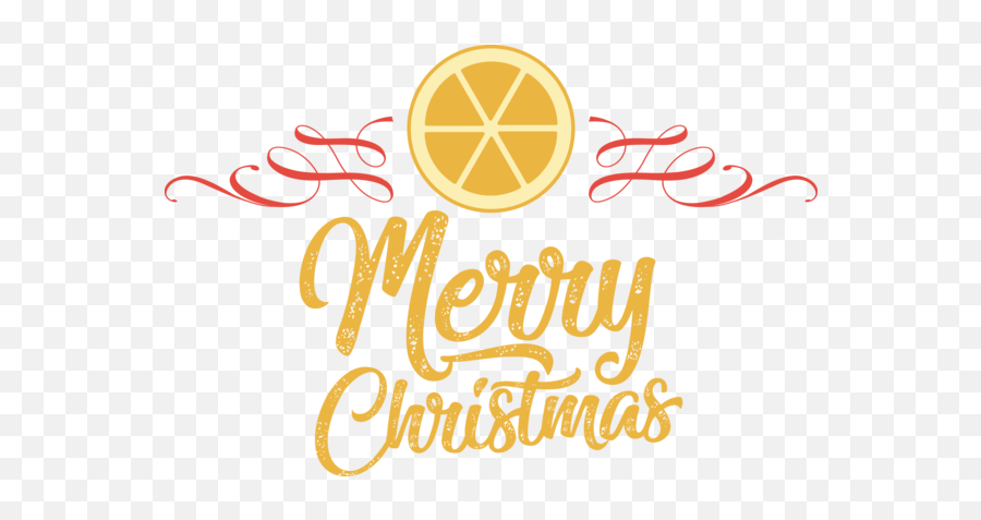 Christmas Logo Yellow Line For Merry Christmas For Christmas - Language Emoji,Merry Christmas Logo