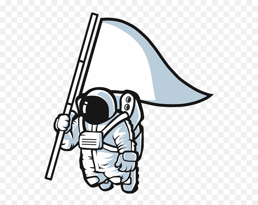 Line Art Artwork Fictional Character - Space Flight Clip Art Emoji,Outer Space Clipart