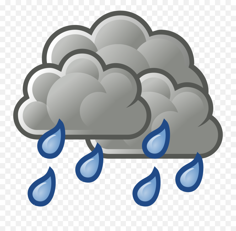 Bad Weather Clipart Free Clipart Images - Rain Clipart Transparent Background Emoji,Bad Clipart