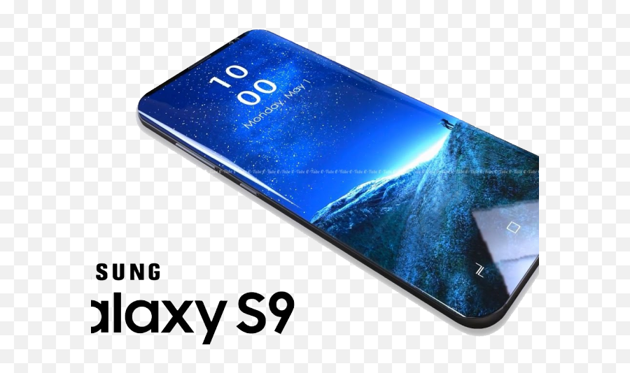 Samsung Mobile Phone Clipart Transparent Background - Edge Samsung Galaxy S9 Emoji,Galaxy Transparent Background