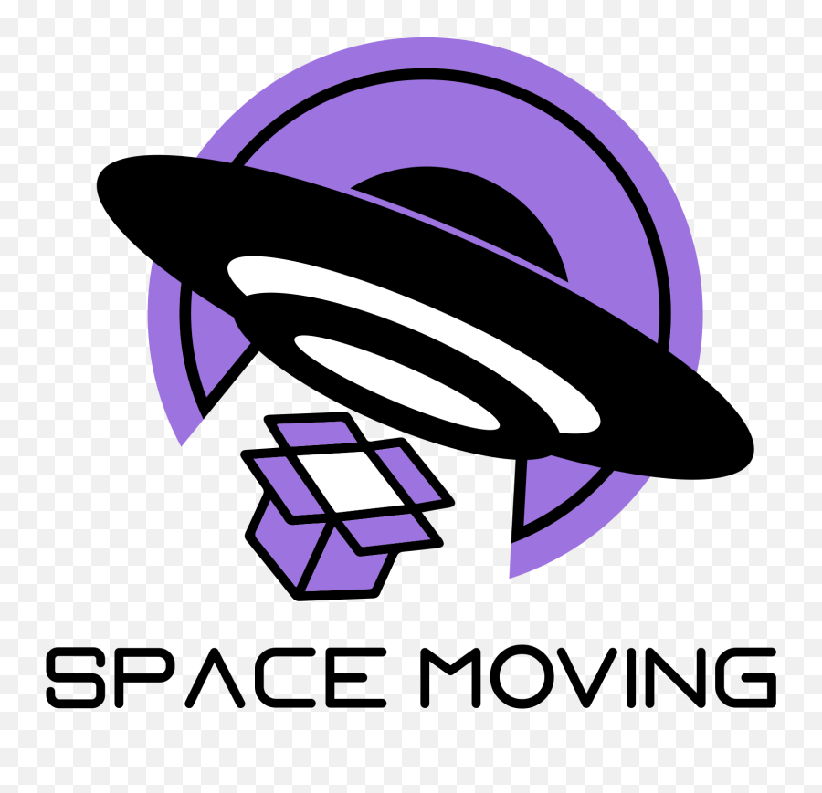 Space Moving Company Boston Massachusets - Language Emoji,Moving Logo