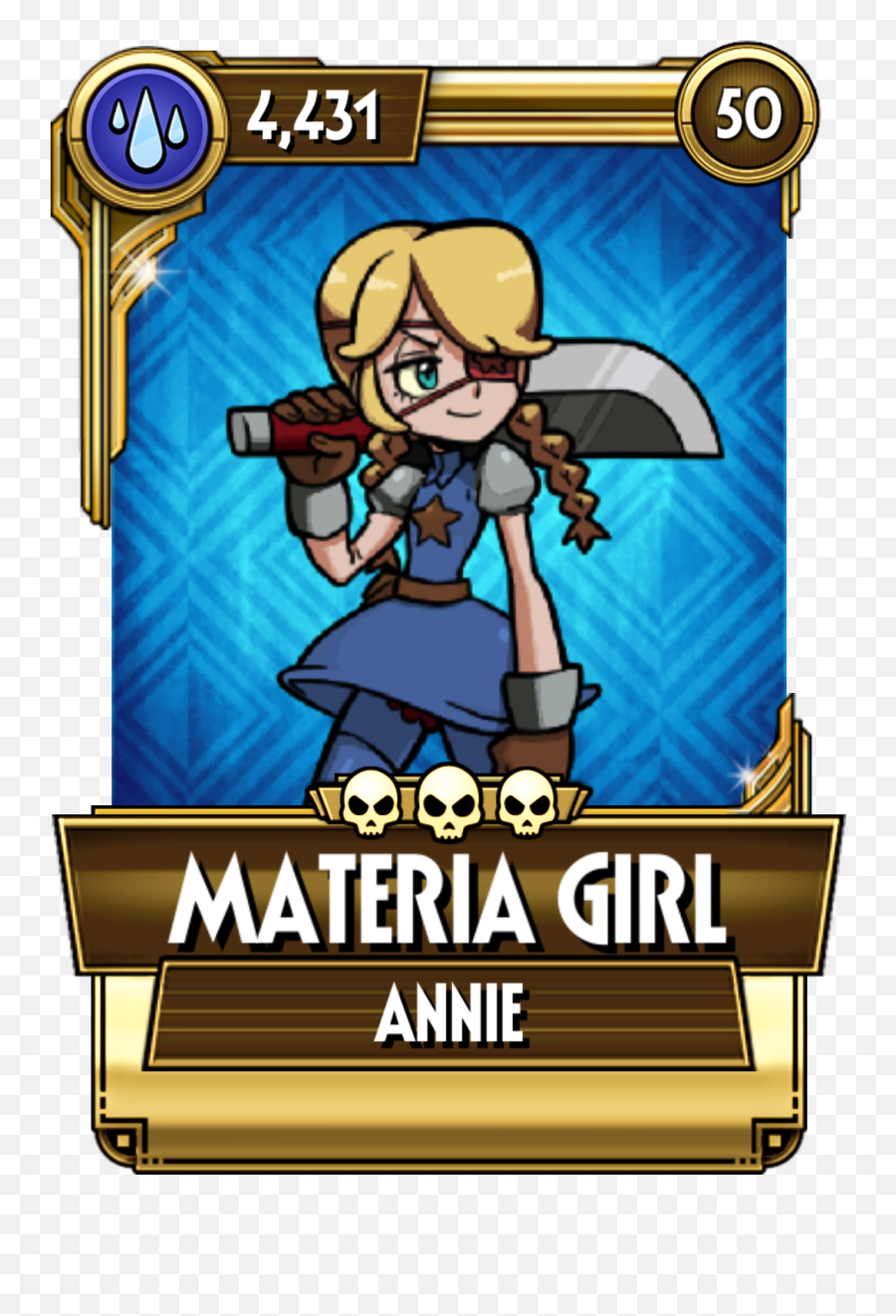 Materia Girl Skullgirlsmobile Wiki Fandom Emoji,Girl Png