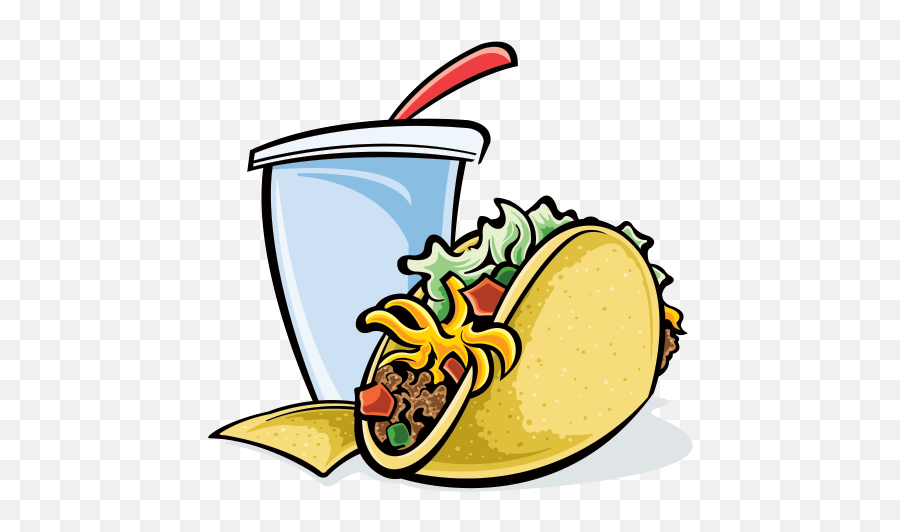 Download Cuisine Mexican Corn Taco Royalty - Free Vector Transparent Mexican Food Cartoon Emoji,Mexican Food Clipart