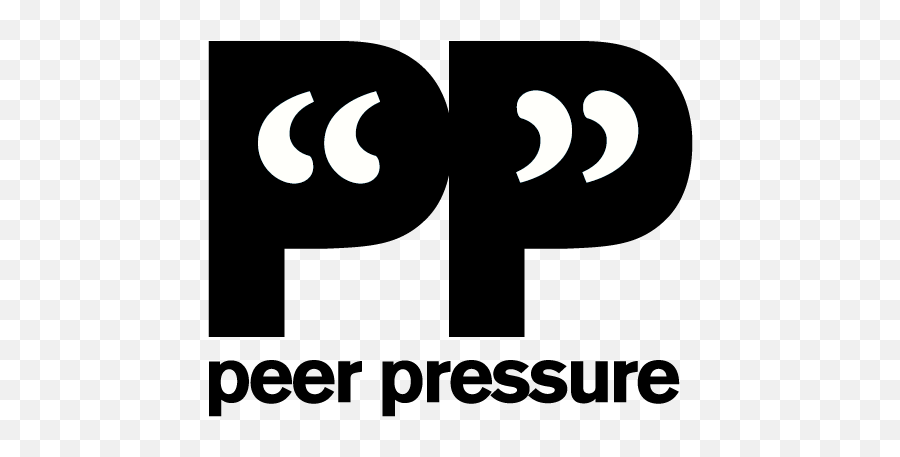 Peer Pressure Peer Pressure Logo Design Inspiration Logo Emoji,Strike King Logo