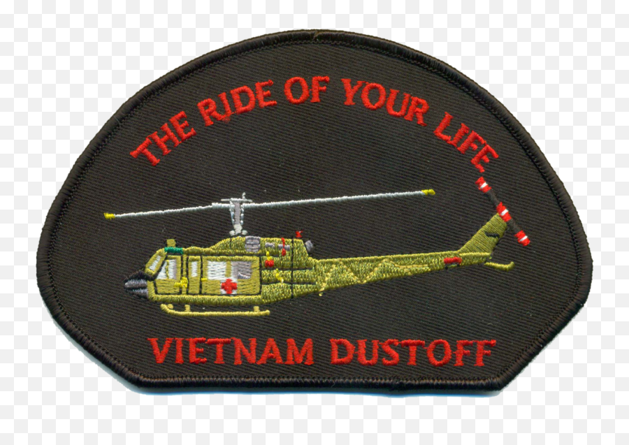 Vietnam Dustoff The Ride Of Your Life - No Hook And Loop Emoji,Vietnam Png