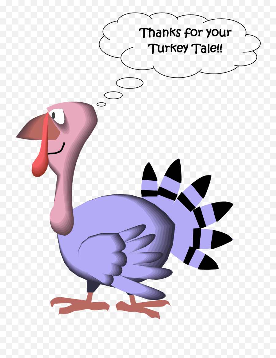 First Guest Turkey Tale Teller - Funny Turkey Clipart Full Emoji,Funny Thanksgiving Clipart