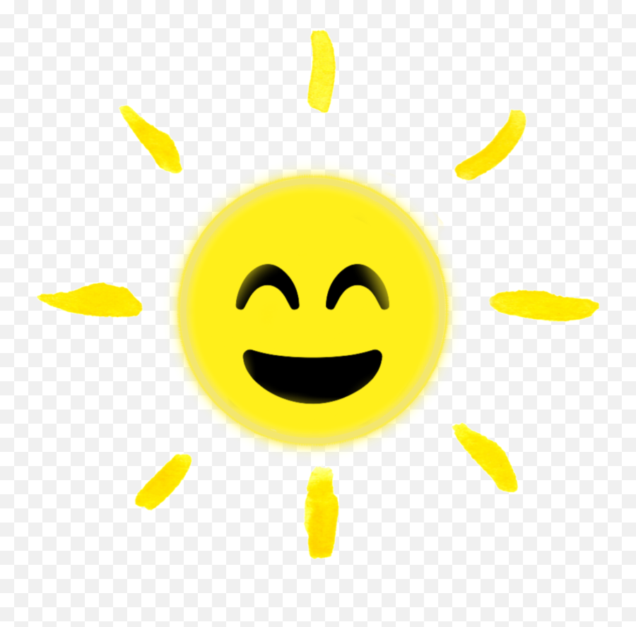 Thesun Sun Sunshine Space Galaxy Sticker By Catsarmy Emoji,Happy Face Transparent Background