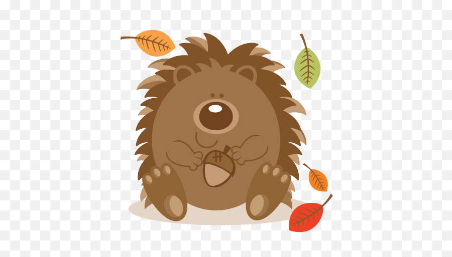 Free Cute Hedgehog Cliparts Download - Cute Hedgehog Clipart Emoji,Hedgehog Clipart