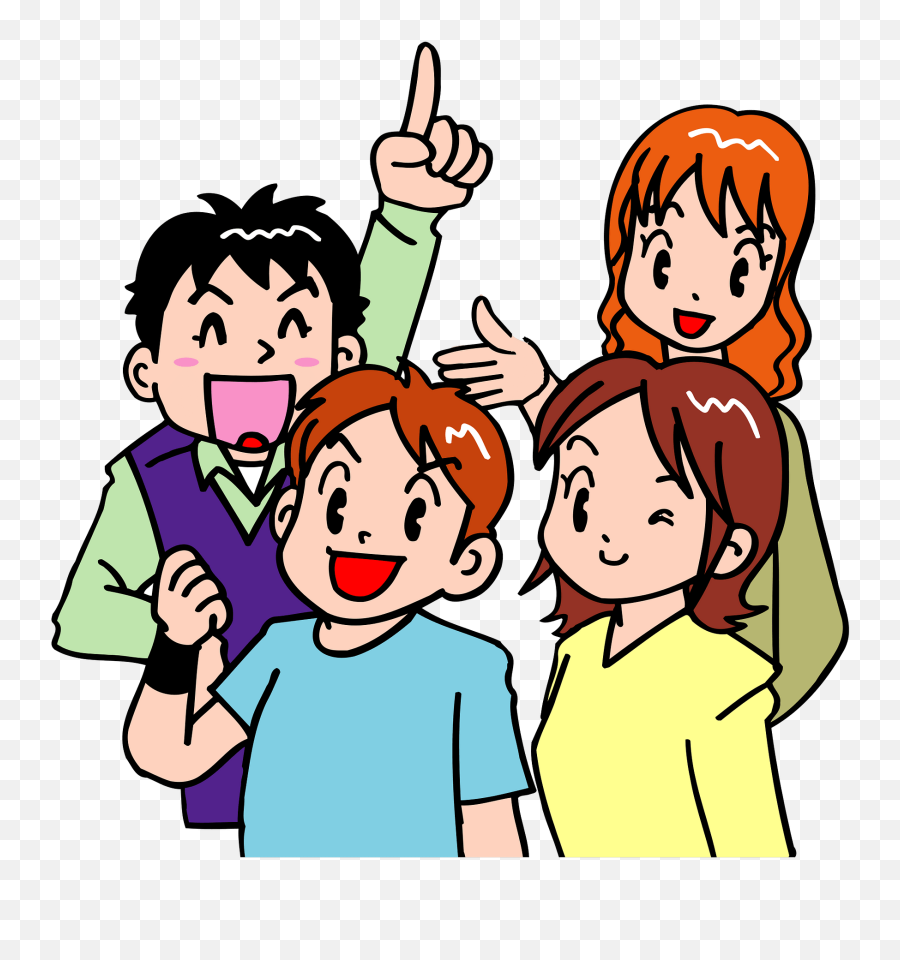 Four Young People Clipart Free Download Transparent Png Emoji,People Clipart Png