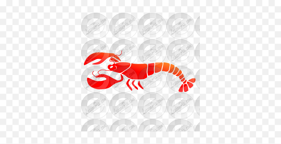 Lobster Stencil For Classroom Therapy - American Lobster Emoji,Lobster Clipart