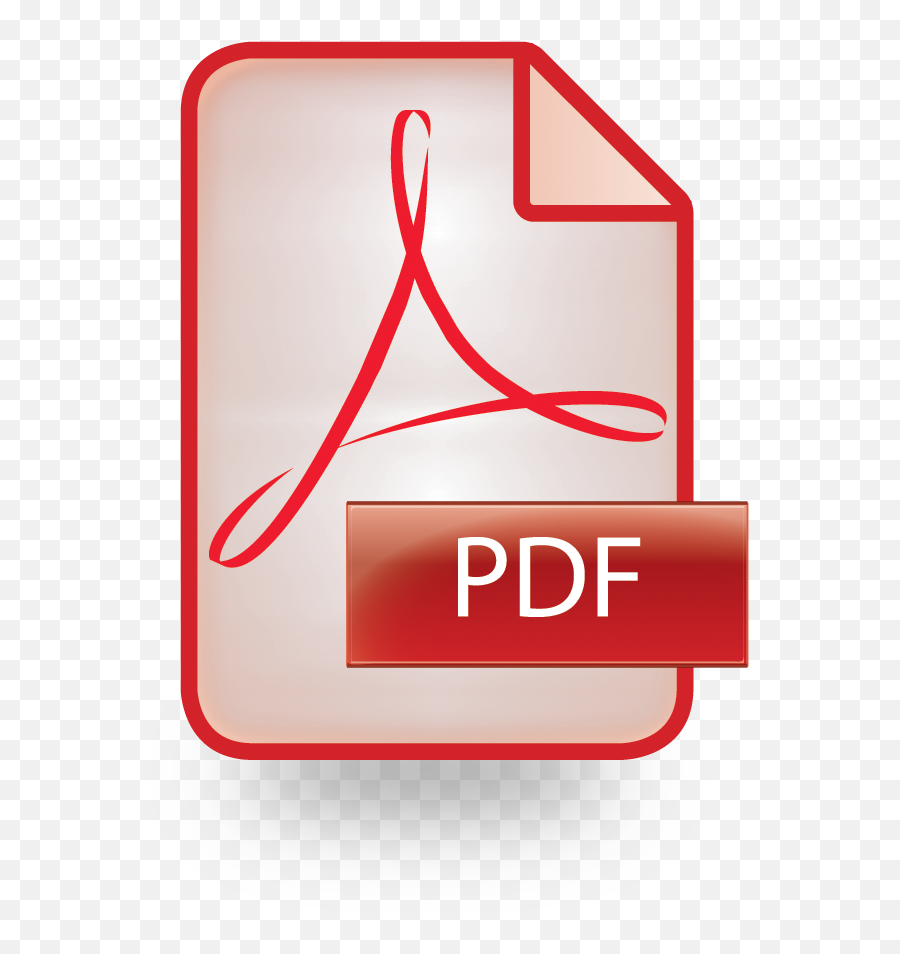 Pdf - Transparent Background Vector Pdf Logo Emoji,Pdf Logo