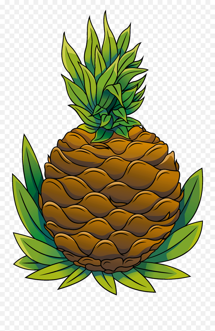 Pineapple Clipart - Fresh Emoji,Pineapple Clipart