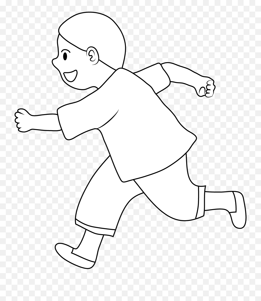 Run Clipart Black And White Png - Clip Art Library Run Clipart Black And White Png Emoji,Running Clipart