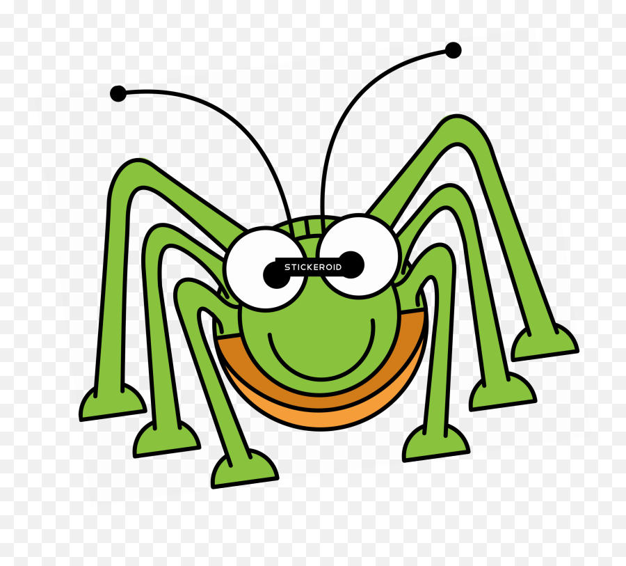 Grasshopper Png - Clipart Bugs Emoji,Grasshopper Png
