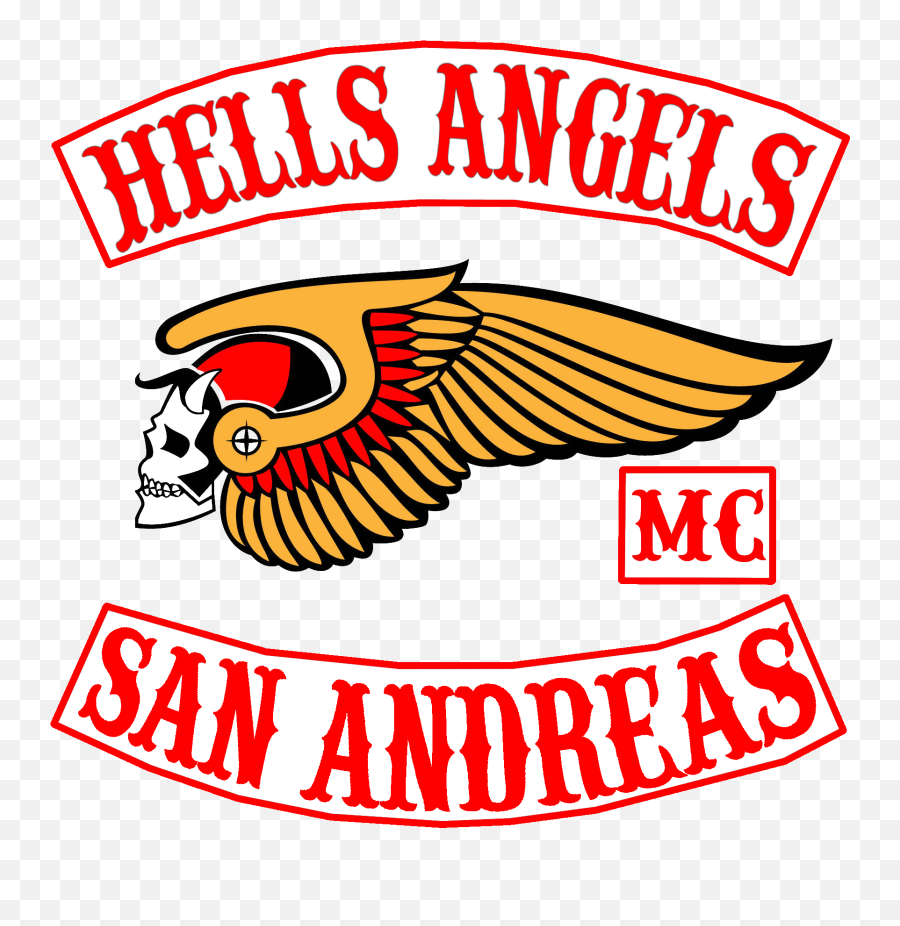 Download Hells Angels Logo - Hells Angels Mc San Andreas Png Hells Angels Logo Png Emoji,Angels Logo