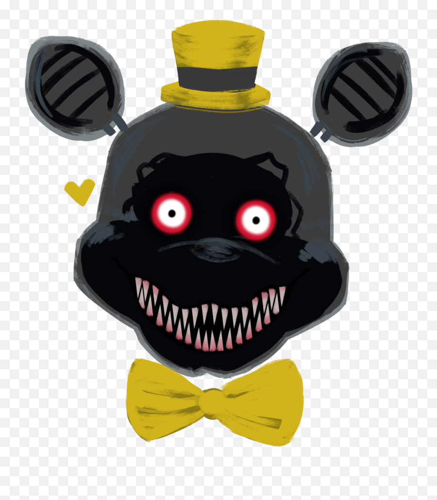 Download Have A Cute Little Nightmare Head - Five Nights At Nightmare Cute Emoji,Five Nights At Freddy's Png