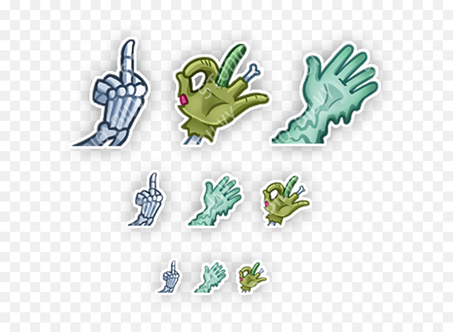 Premade Emotes Halloween Hands Emoji,Twitch Emotes Transparent