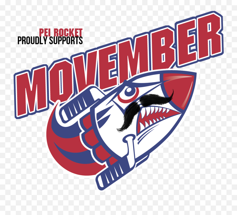 Pei Rocket Proudly Support U0027movemberu0027 U2013 Charlottetown Islanders Emoji,Team Rocket Logo Png
