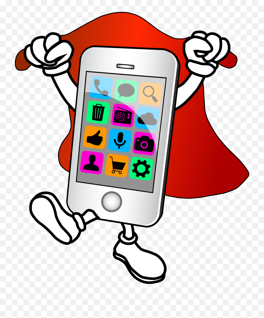 Covered Cell Phone Repair - Clip Art Animated Cell Phone Emoji,Cell Phone Png