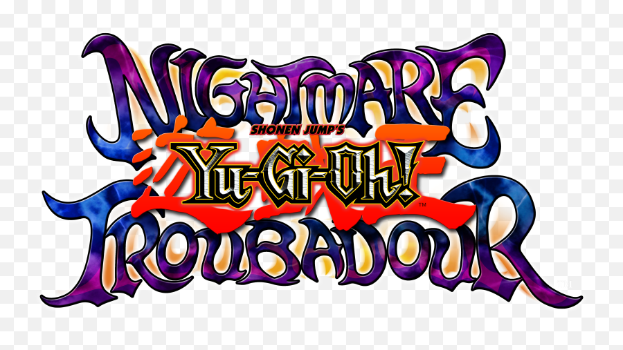 Logo For Yu - Yugioh Nightmare Troubadour Logo Emoji,Yugioh Logo