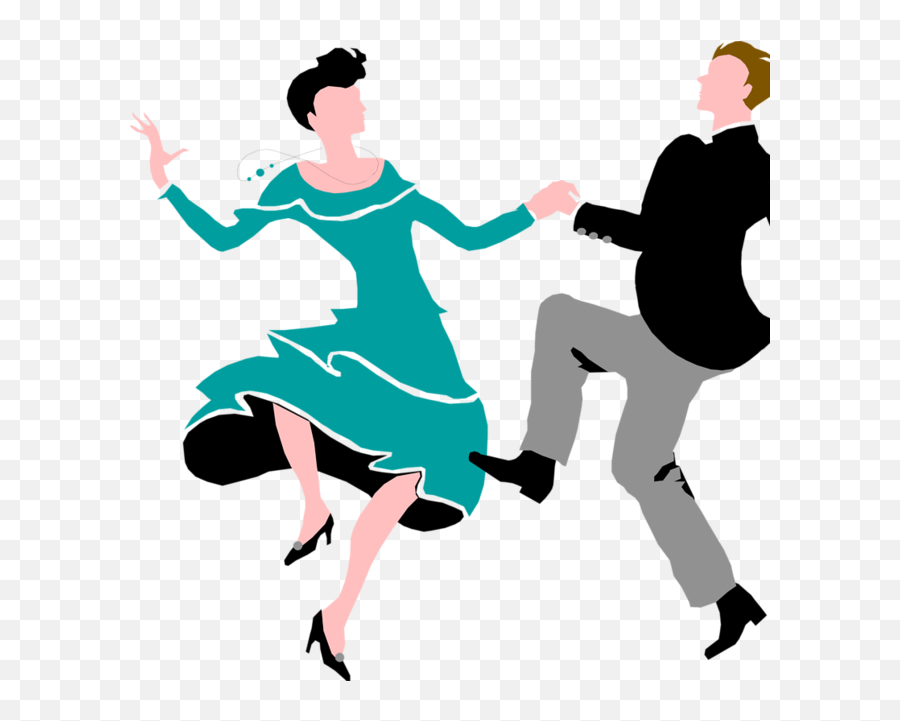 Couple Dancing Illustration Clipart - Dancing Emoji,Dancer Clipart
