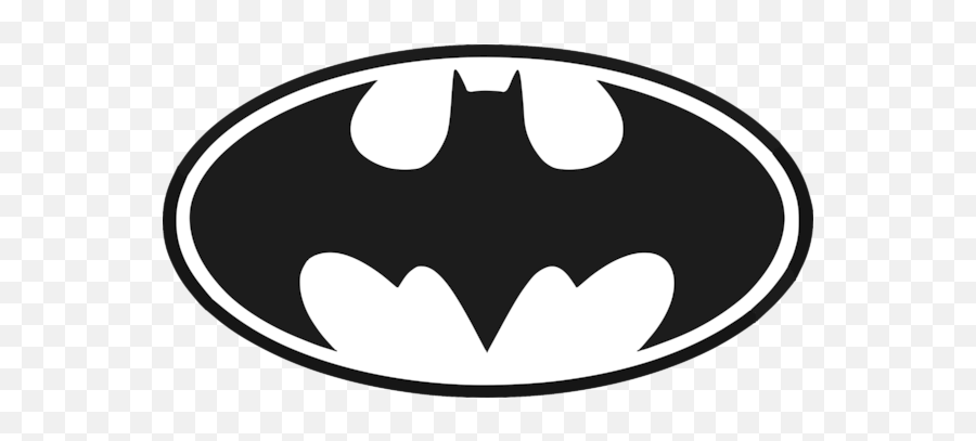 Batman Logo Icon Of Flat Style - Printable Batman Logo Emoji,Batman Logo Outline