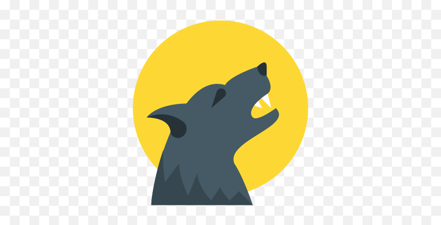 Werewolf Icon Emoji,Werewolf Png