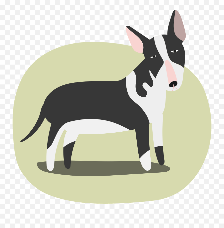 Pitbull Clipart - Bull Terrier Emoji,Pitbull Clipart