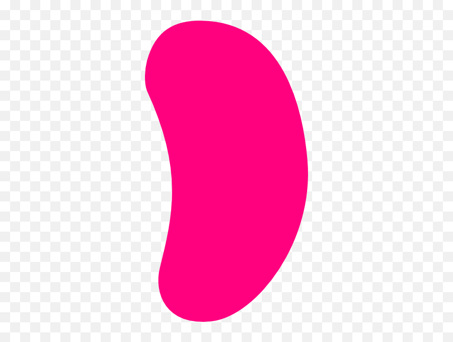Bean Clip Art At Clker - Jelly Bean Silhouette Vector Emoji,Beans Clipart