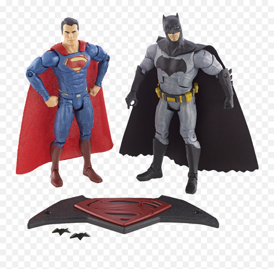 Geeksummit Batman V Superman Dawn Of Justice Movie Masters - Batman Superman Toys Emoji,Batman Vs Superman Logo